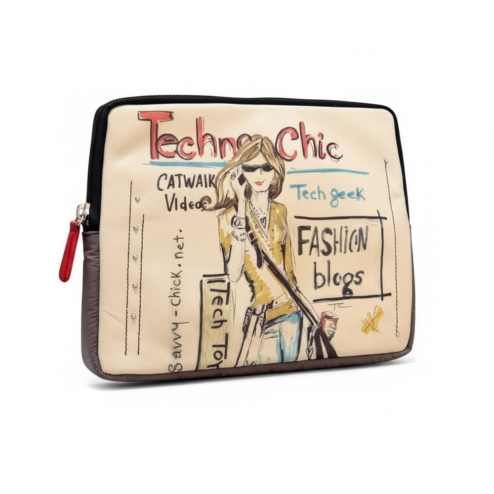 Brighton Tablet Sleeve 10.5 x 8.5 Padded Case Zipper Closure